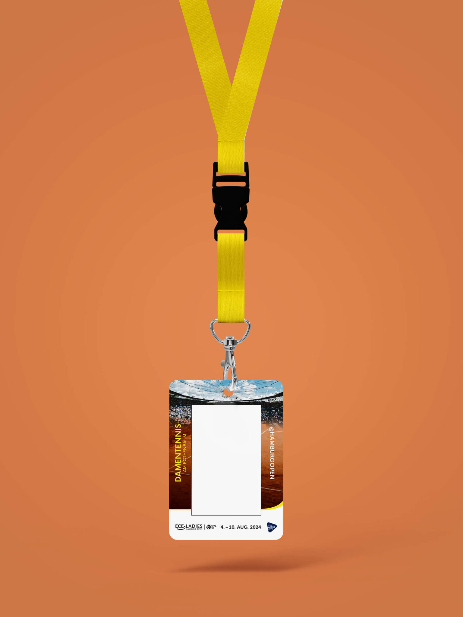 Akkreditierungsanhänder der Hamburg Ladies Open