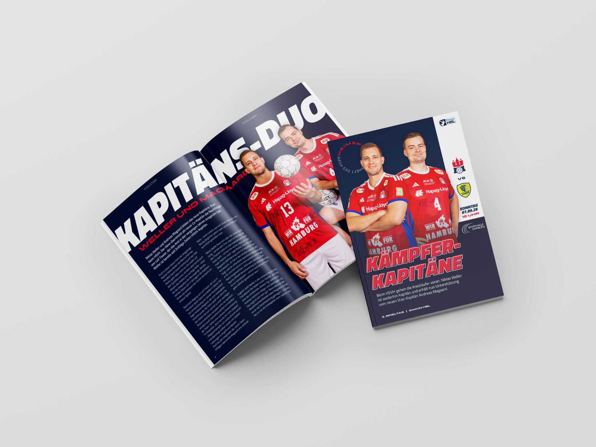 Hallenheft des Handball Sport Verein Hamburg