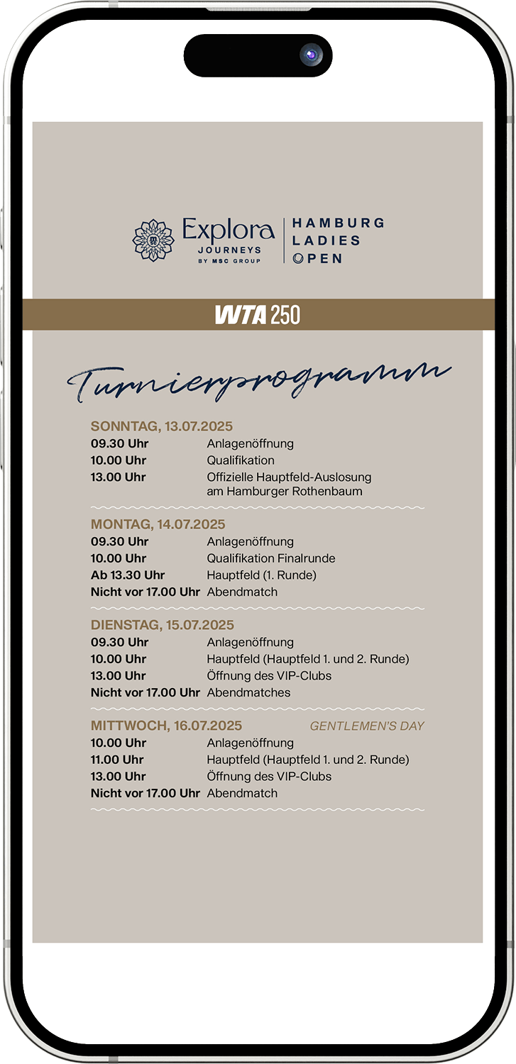 Social Media Screenshot von MSC Hamburg Ladies Open