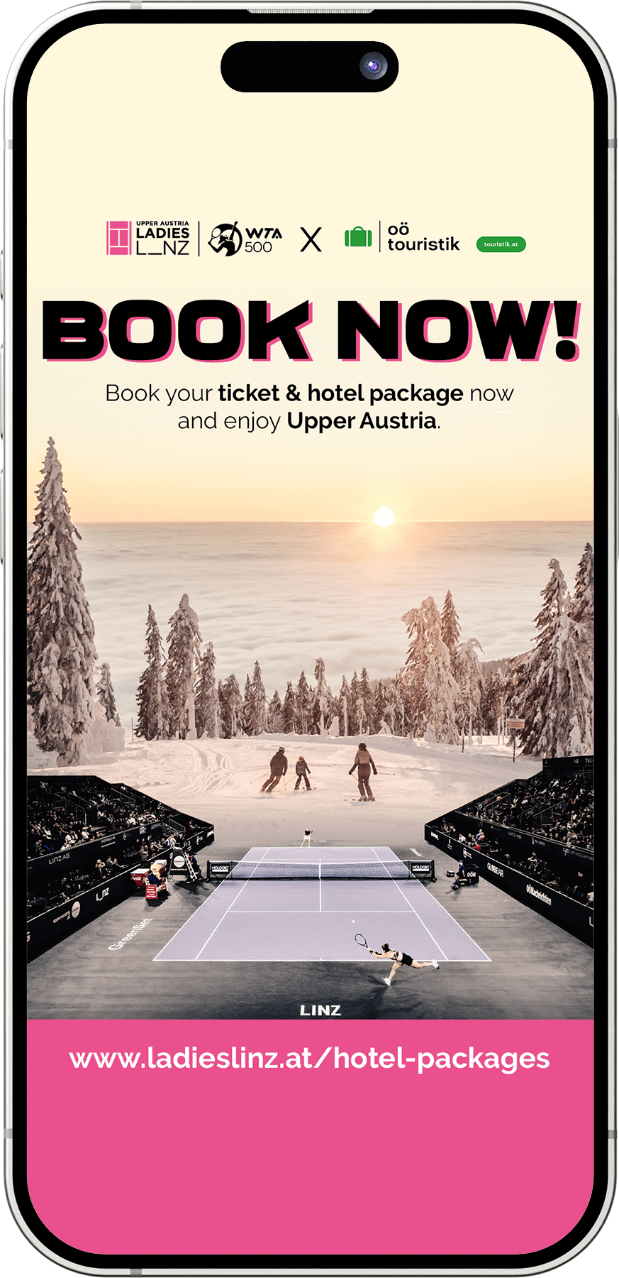 Social Media Screenshot von Upper Austria Ladies Linz